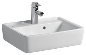 Раковина для ванної підвісна Keramag колекція Renova Nr.1 ​​Plan біла 272150