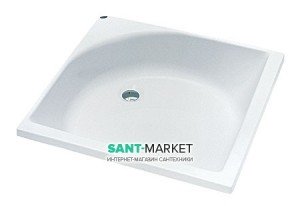 Душовий піддон акриловий квадратний Kolo DEEP 80х80х23 білий XBK0380000