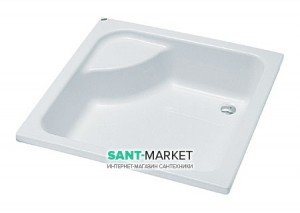 Душовий піддон акриловий квадратний Kolo DEEP 90х90х23 білий XBK0390000