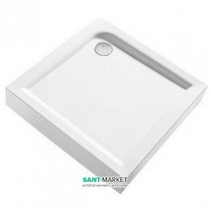 Душевой поддон акриловый квадратный Kolo FIRST 90х90х16.5 белый XBK1690000
