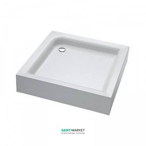 Душевой поддон акриловый квадратный Kolo STANDARD PLUS 90х90х20.5 белый XBK1490000