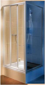 Душевая дверь в нишу Kolo ATOL PLUS стеклянная раздвижная 80х185 EDRS80202000