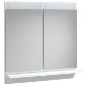 KERAMAG 4U зеркало с подсветкой и полочкой 804080