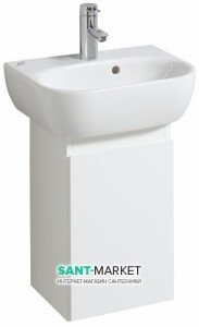 Тумба під раковину Keramag 4U підвісна 30х26.3х48.5 білий матовий 804045