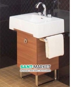 Тумба під раковину Keramag Joop підвісна 40х39х35 горіх 820065