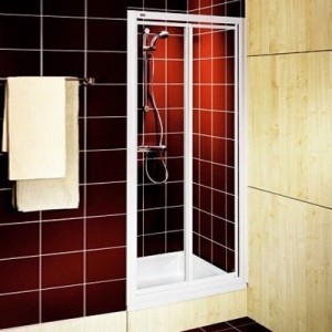 Душевая дверь в нишу Kolo AKORD стеклянная распашная 80х185 RDRF80202000