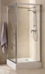 Душевая дверь в нишу Kolo FIRST Pivot стеклянная распашная 80х190 ZDRP80222003