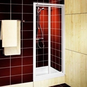 Душові двері в нішу Kolo AKORD скляна орні 90х185 RDRF90222000