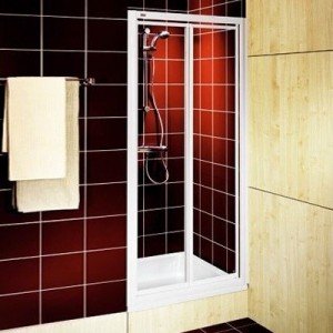 Душові двері в нішу Kolo AKORD скляна орні 80х185 RDRF80202000