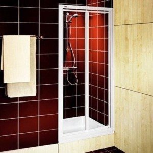 Душові двері в нішу Kolo AKORD скляна орні 90х185 RDRF90222000