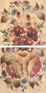 Ape Ryad DEC SET KHARON/RYAD CREMA декор2 Плитка Настенная 163466