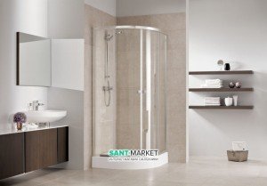 Душова кабіна Kolo FIRST 90x90х190 середній піддон ZKPG90214003Z1