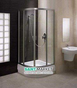 Душова кабіна Kolo Fresh Soft 90x90х185 без піддону DKPG90222001