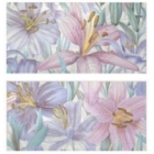 APE Experience DEC SET ALYA BLUE декор2 Плитка настенная 98486