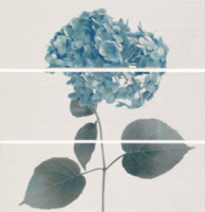 APE LIGNE DEC SET (3) HORTENSIA декор3 Плитка настенная 189916