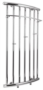 Водяний полотенцесушитель Laris колекція Ларіс П дизайнерський 500х1200х137 хром 72207027