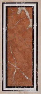 Aparici Плитка CONSUL ROSSO ORNATO 171134