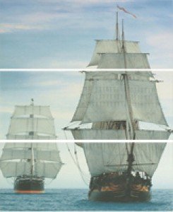 APE BREEZE DEC SET (3) ATLANTIC декор3 Плитка настенная 236286