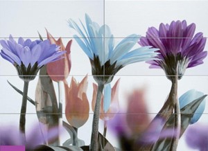 Azteca Iris White DEC 4 SPRING WHITE декор4 Плитка настенная 118558