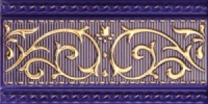 Aparici Плитка CNF POEME AZUL фриз 139929