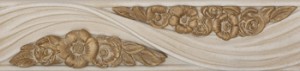 Aparici Плитка STRAUSS VALSE GOLD CF фриз 220425