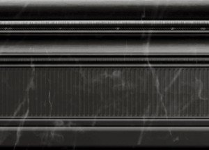 Aparici Плитка Statuario ZOC SITE NEGRO фриз 174024