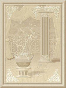 Aparici Плитка TIRRENO CREMA CUADRO I декор 201354