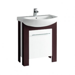 Тумба під раковину Kolo Runa підлоги 65х34.3х62.5 білий глянець 89360000