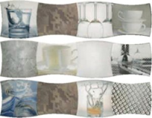 Porcelanite Dos плитка 9001 COMP BLANCO CRYSTAL 3 декор3 180924