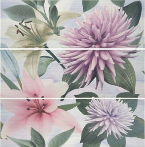 Porcelanite Dos плитка 7012 COMP. MALVA AZUL LIRIO 3 декор3 148092