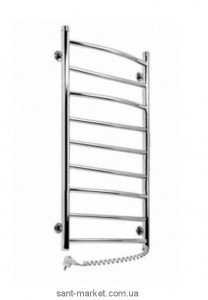 Електричний полотенцесушитель Laris Мікс П9 Е 530x900х30 драбинка хром 73207012