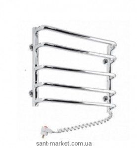 Електричний полотенцесушитель Laris Стандарт П5 Е 480x500х30 драбинка хром 73207020