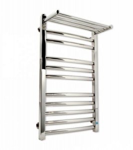 Водяний полотенцесушитель Laris колекція Гранд П драбинка 500х900х263 хром з полицею 71207603