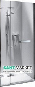Душевая дверь в нишу Kolo NEXT стеклянная распашная 120х195 HDRF12222003L
