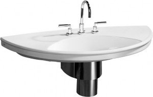 Раковина для ванной подвесная Keramag коллекция Sinfo белая 121000