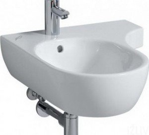 Раковина для ванной подвесная Keramag коллекция 4U белая 123450