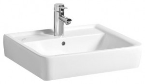 Раковина для ванної підвісна Keramag колекція Renova Nr.1 ​​Plan біла 222255