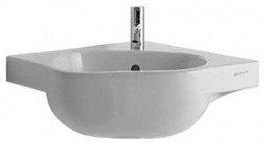 Раковина для ванной подвесная Keramag коллекция 500 by Antonio Citterio белая 223149