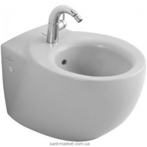 Биде подвесное Villeroy&Boch коллекция Aveo 59х40х42 с переливом 741100R2