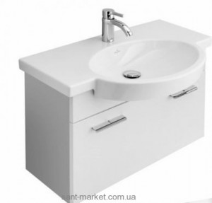 Тумба под раковину Villeroy&Boch Central Line подвесная 75х31х49.2 белый A285E1DH