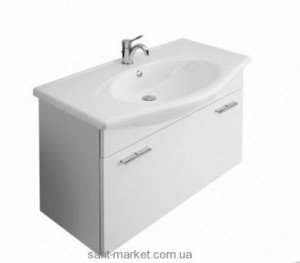 Тумба під дві раковини Villeroy & Boch Central Line підвісна 95х40х65 білий A281E1DH