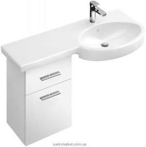 Тумба под раковину Villeroy&Boch Central Line подвесная 35х31х49.2 белый A284E1DH