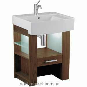 Тумба под раковину Villeroy&Boch City Life напольная 61.3х43х74 коричневая A128B6BI