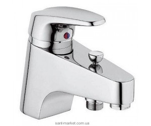 Смеситель для ванны однорычажный с коротким изливом Kludi коллекция Objekta хром 326850575