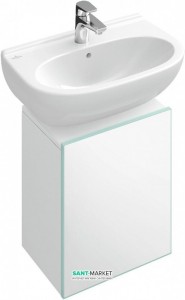 Тумба під раковину Villeroy & Boch Frame To Frame підвісна 40x34.1х52.5 біла A80300NP