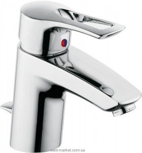 Змішувач для раковини одноважеля з донним клапаном Kludi колекція MX хром 331350562