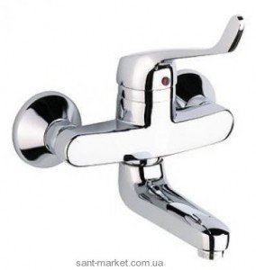 Змішувач для раковини одноважеля настінний Kludi колекція Medi Mix хром 331120564