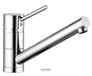 Смеситель для кухни Kludi Scope однорычажный сталь 339339675