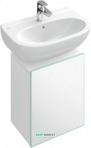 Тумба под раковину Villeroy&Boch Frame To Frame подвесная 40x34.1х52.5 белая A80300NP