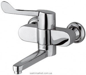 Змішувач для раковини одноважеля настінний Kludi колекція Medi Care хром 349210524